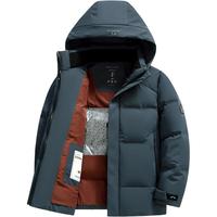 SNOWFLYING/雪中飞 保暖 男士羽绒服 连帽