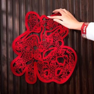 寻年味 2026马年新年装饰福字门贴高档家用室内春节过年布置入户门福挂件