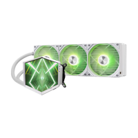 TRYX 创氪星系）STAGE影域 360水冷cpu散热器ARGB白 双4.0英寸大屏/Asetek/多种舞台模式/铝合金侧板