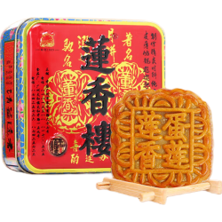 莲香楼 月饼散装蛋黄纯正莲蓉月饼187.5g中秋礼品广式月饼中华