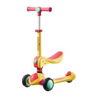 babycare BC2107043 儿童二合一滑板车