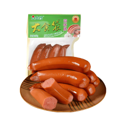 金锣 大食袋蒜味肠 450g