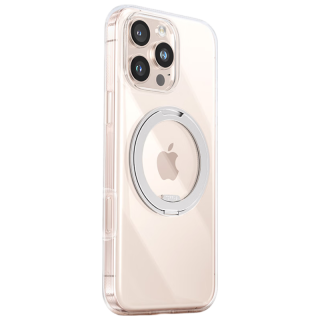 图拉斯 TORRAS【官 方 正 品】支点壳ONeo 适用苹果15pro手机壳iPhone15Pro保护套磁吸Magsafe充电强防摔壳透明 【全透明】