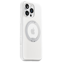 图拉斯(TORRAS)【相机按键全包】支点壳ONeo适用苹果16promax手机壳iPhone16promax保护套磁吸支架Magsafe充电 白 【雪松白】拍照按键全包款