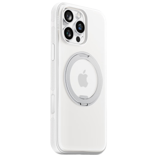 图拉斯（TORRAS）【相机按键全包】支点壳ONeo适用苹果16promax手机壳iPhone16promax保护套磁吸支架Magsafe充电 白 【雪松白】拍照按键全包款