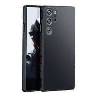 KOOLIFE 适用 努比亚 红魔9pro/Pro+保护壳手机壳9spro+ 努比亚电竞游戏亲肤微磨砂软壳全包防摔包边黑色