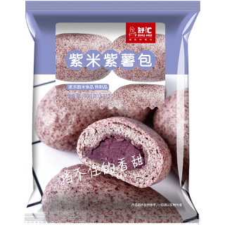  shuhui/舒汇 营养 儿童面点  紫米紫薯包390g 0.21kg