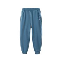 亚瑟士（asics）童装中大童中性款运动裤2024时尚百搭休闲收口运动裤333241083069 8854沉静蓝 160