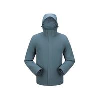 牧高笛（MOBIGARDEN）冲锋衣男女户外登山套绒三合一两件套冲锋衣男 NM24418003 钴蓝/男