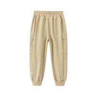 ASICS亚瑟士童装中大童中性款梭织工装裤2024时尚百搭休闲工装裤333241083071 8858卡其 120