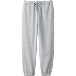 無印良品 MUJI 男式 毛圈棉 裤子 男士长裤春季款休闲裤卫裤运动裤 AB1NRA5S 灰色 XL (180/92A)