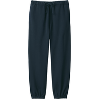 無印良品 MUJI 男式 毛圈棉 裤子 男士长裤春季款休闲裤卫裤运动裤 AB1NRA5S 藏青色 XL