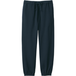 無印良品 MUJI 男式 毛圈棉 裤子 男士长裤春季款休闲裤卫裤运动裤 AB1NRA5S 藏青色 XL (180/92A)