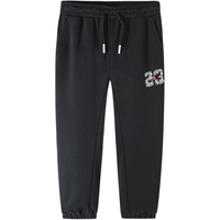 耐克（NIKE）JORDAN 耐克童装男女童长裤春秋儿童针织休闲裤子 正黑色 110 /50(4T) 110/50(4T)