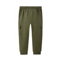 Converse 匡威童装男女童保暖双侧口袋长裤冬季儿童工装风裤子 灰橄榄绿 160 /69(XL)