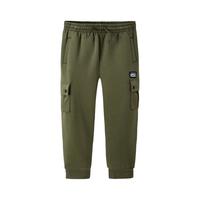 Converse 匡威童装男女童保暖双侧口袋长裤冬季儿童工装风裤子 灰橄榄绿 150 /63(M) 150/63