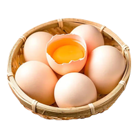 荆品名门鲜鸡蛋 农家散养 新鲜土鸡蛋 草鸡蛋 山林鸡蛋 谷物 6枚（240克以上）