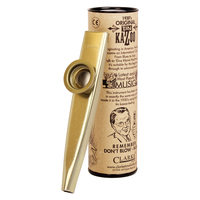 卡祖笛 英国Clarke克拉克卡祖笛金属kazoo吉他伴侣乐器