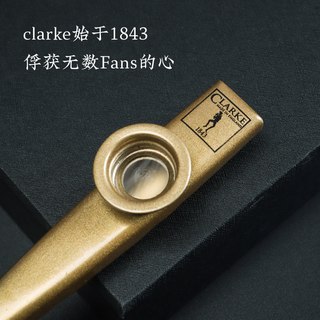 卡祖笛 英国Clarke克拉克卡祖笛金属kazoo吉他伴侣乐器