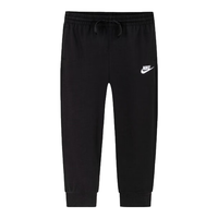NIKE 耐克童装男童针织长裤2024纯棉儿童运动休闲裤 正黑色 110/50(4T)