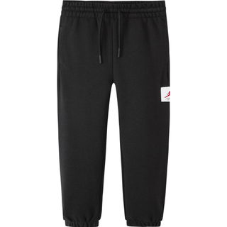 NIKE JORDAN 耐克童装男童保暖长裤冬季儿童休闲运动裤 正黑色 130 /56(7) 130/56(7)