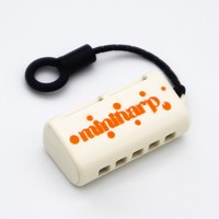 孔声 mini harp 迷你口琴 5孔10音 全音阶口琴（颜色随机）