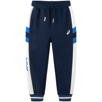 asics亚瑟士童装运动裤冬季男童保暖运动裤子针织长裤 50藏青色 140 cm