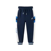 asics亚瑟士童装运动裤冬季男童保暖运动裤子针织长裤 50藏青色 110 cm