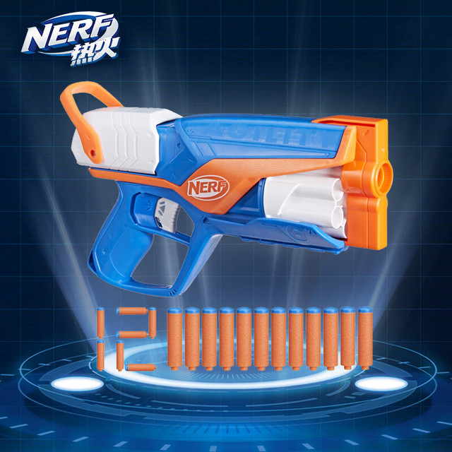 孩之宝 NERF 热火 小精英探险家发射器 F6367 (N系列狐影发射器F8630)