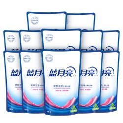 蓝月亮 深层洁净护理洗衣液 500g*12袋整箱装 自然清香