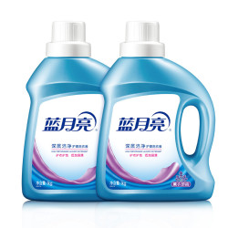 蓝月亮 深层洁净洗衣液1kg×2瓶组合套装 薰衣草香 强效去污