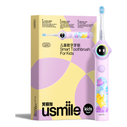usmile 漏刷提醒 儿童电动牙刷  灵光紫