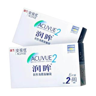 88VIP：强生 安视优 润眸 双周抛软性亲水接触镜 6片