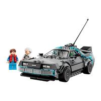 LEGO/乐高 回到未来时光机赛车 积木玩具