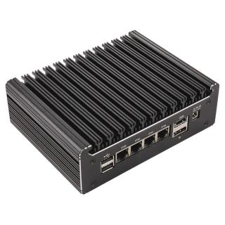 康耐信N100软路由整机中文BIOS,TYPE-C支持显示，DDR4内存迷你静音电脑工控机路由路由器迷你路由器 N100标准版/020机箱/2.5G网卡 无内存/无硬盘/无电源/无技术支持