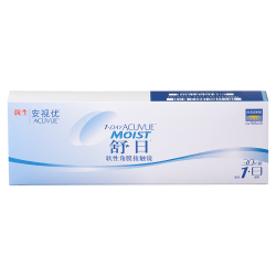 ACUVUE 日抛舒日软性角膜接触镜 30片 400度