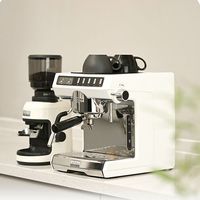 WPM KD-270SN白色家用意式半自动咖啡机小型