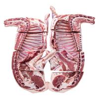 果亦橙内蒙小羔羊生鲜羊肉 烤全羊羊排羊腿 新鲜现杀整只白条羊 羊腿排6斤