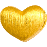 CHJ JEWELLERY 潮宏基 XPG30003047 小桃心足金转运珠 0.7g