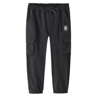 Converse 匡威童装女童双侧口袋工装风长裤春秋儿童休闲裤子 正黑色 110 /50(4)