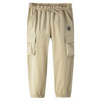 Converse 匡威童装女童双侧口袋工装风长裤春秋儿童休闲裤子 游猎色 120 /56(6)