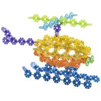 铭塔雪花片积木加厚拼插儿童宝宝塑料拼图拼装益智男女孩玩具六一