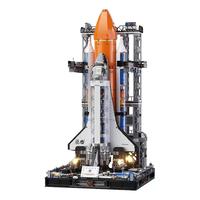 JAKI佳奇积木超级航天飞机破晓益智拼装模型男孩玩具高难度巨大型
