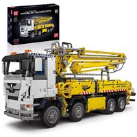 宇星模王 工程可APP遥控气动工程车积木高难度巨大型玩具