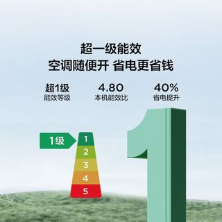 TCL 小白小雪糕系列 一级能效变频冷暖 壁挂式空调
