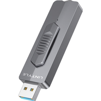 凌态 U216 USB3.0双接口 灰色 32GB U盘