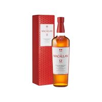 麦卡伦(MACALLAN)12年 雪莉桶 单一麦芽威士忌 700ml 礼盒 新包装*2瓶 【2瓶特惠】12年单桶 700ml*2