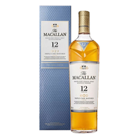 麦卡伦（MACALLAN）12年黄金三桶苏格兰单一麦芽威士忌700ml *6 年货 【超值6瓶】12年黄金三桶 700ml*6