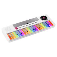 彩虹电子琴儿童玩具小钢琴女孩入门可弹奏初学多功能男孩