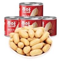 【4罐】春旺咸味150g罐装花生淮盐去皮花生米山东特产零食下酒菜